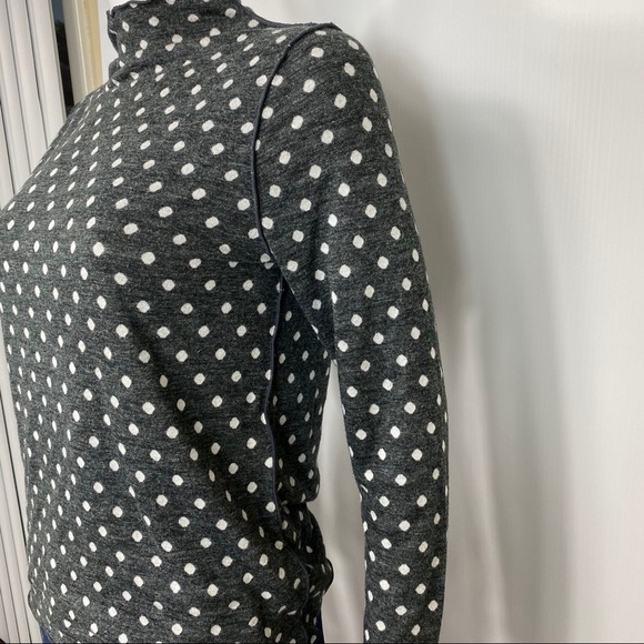 Trisha Tyler S Polka Dots Long Sleeve Knit Top - Picture 5 of 13